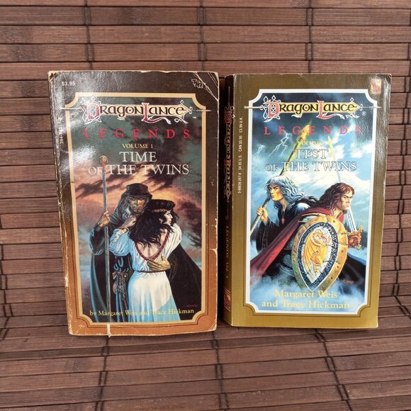 Lot Of 8 Dragonlance Tales Legend Heroes Darksword Prophet Weis Hickman - Picture 5 of 10